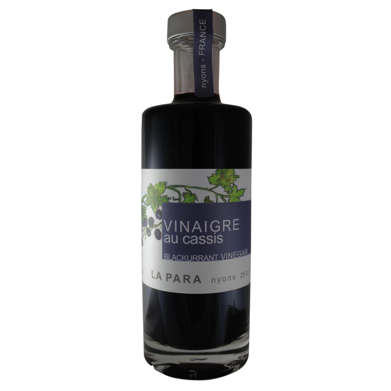 Vinaigre au cassis 25 cl