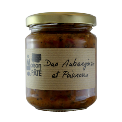 Duo Aubergines et Poivrons 200g