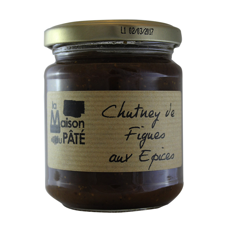 Chutney aux figues et aux épices 220g