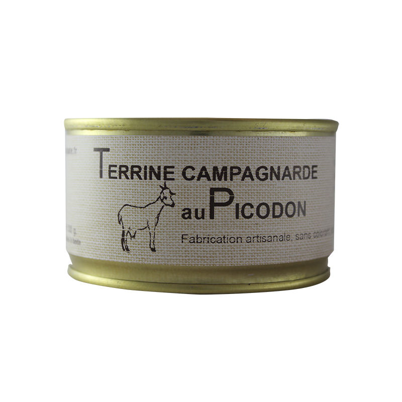 Terrine campagnarde au Picodon 130 g