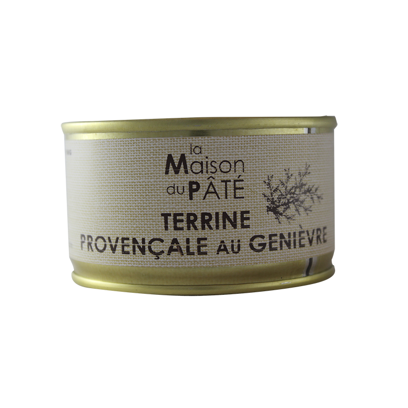 Terrine provençale au genièvre 130 g
