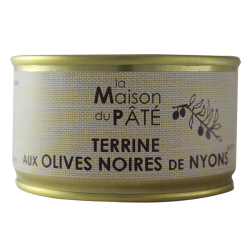 Terrine aux olives noires 130 g