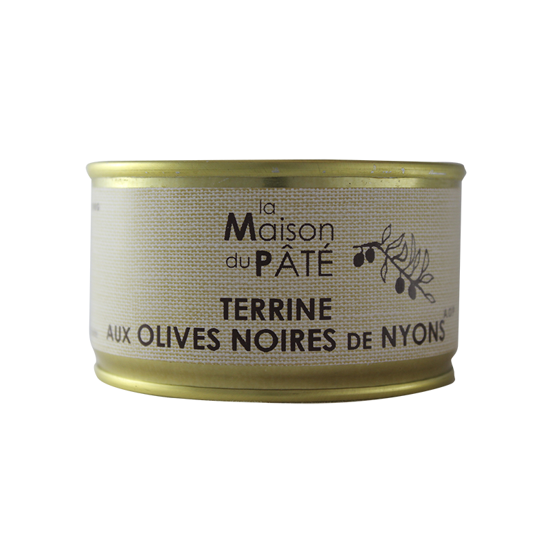 Terrine aux olives noires 130 g