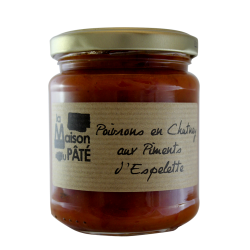 Poivron en chutney au piment espelette 210 g