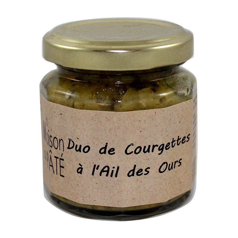 Duo de Courgettes à l'Ail des Ours 100g