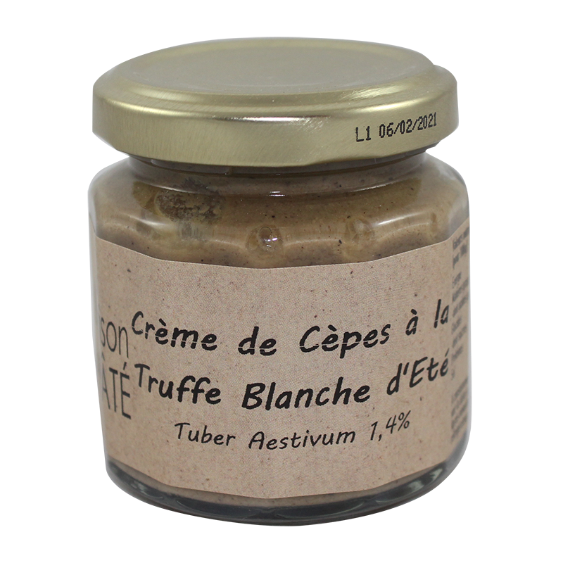 Crème de Cèpes à la Truffe Blanche d'Eté 100g