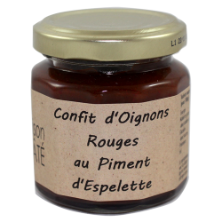Confit d'Oignons Rouges au Piment d'Espelette 115 g