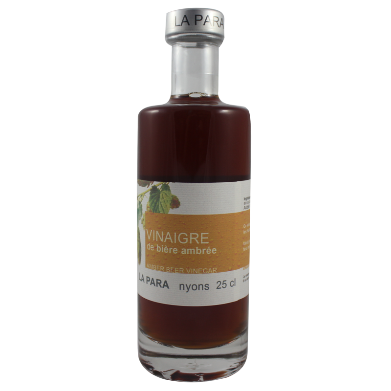Vinaigre de Bière Ambrée 25 cl