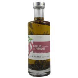 Huile d'Olive au Parfum de piments 25 cl