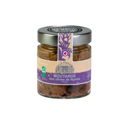 Moutarde Bio aux Olives AOP de Nyons 200 g