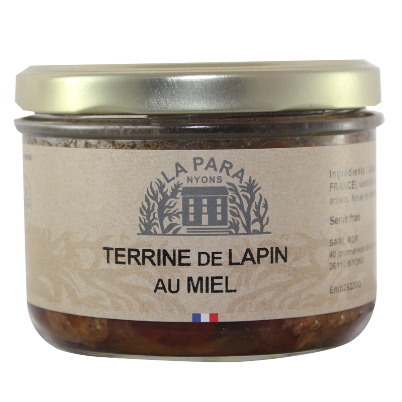terrine de lapin au miel 180 g