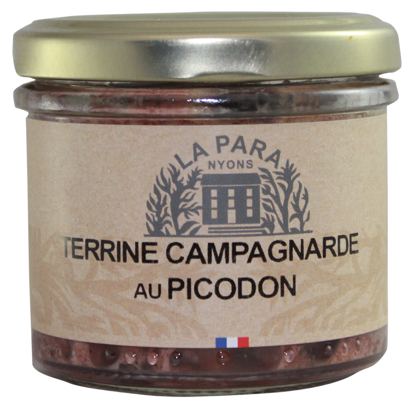 Terrine campagnarde au Picodon 90 g